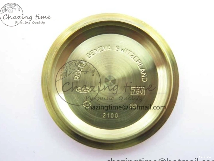 MiroTime 0306 Daytona 116589RBOW YG Rainbow Crystal BLF Best Edition Black Dial on YG Bracelet A SmoothTexture 3175